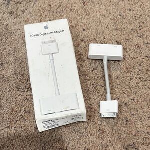Apple White 30-pin AV Connector